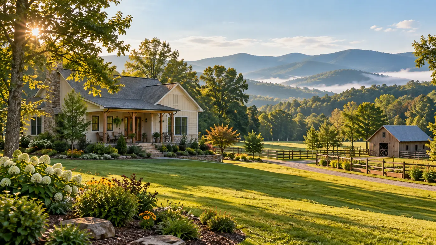 Well-cared-for Northeast Georgia home representing respect for every property